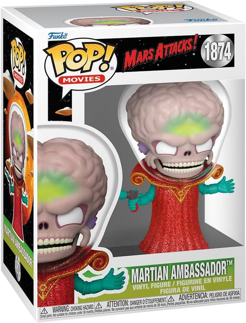 Pop Movies Mars Attacks 3.75 Inch Action Figure - Martian Ambassador #1874