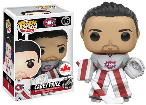 Pop NHL 3.75 Inch Action Figure Montreal Canadiens - Carey Price White Jersey #06