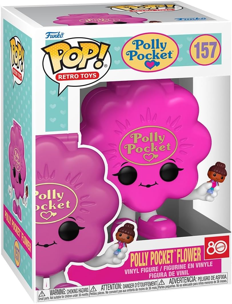 Pop Retro Toys Polly Pocket 3.75 Inch Action Figure - Polly Pocket Flower #157