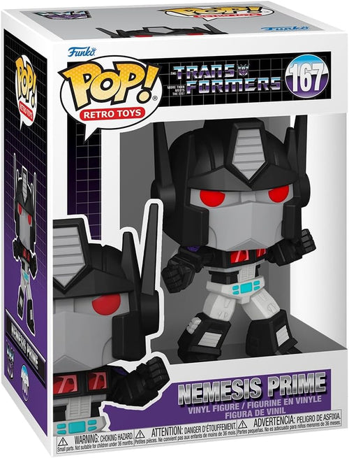 Pop Retro Toys Transformers 3.75 Inch Action Figure - Nemesis Prime #167