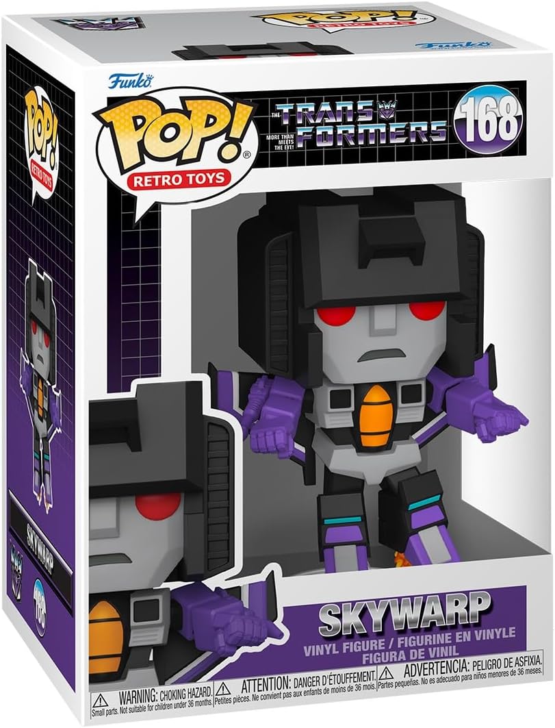 Pop Retro Toys Transformers 3.75 Inch Action Figure - Skywarp #168