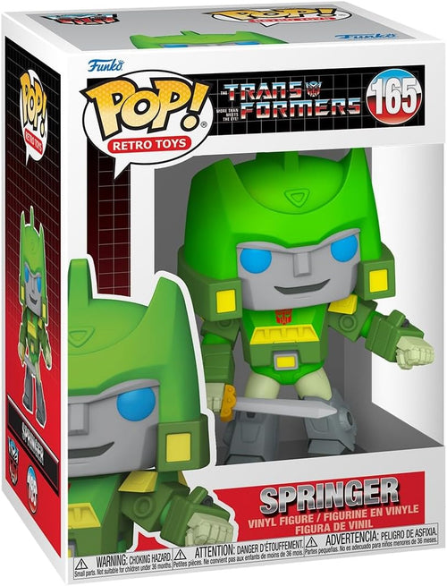 Pop Retro Toys Transformers 3.75 Inch Action Figure - Springer #165
