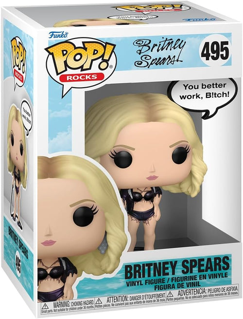 Pop Rocks Britney Spears 3.75 Inch Action Figure - Britney Spears #495