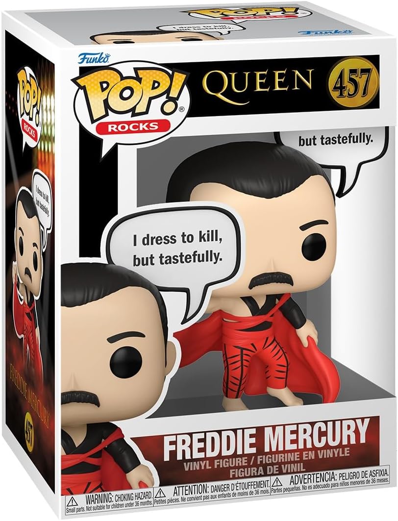 Pop Rocks Queen 3.75 Inch Action Figure - Freddie Mercury #457