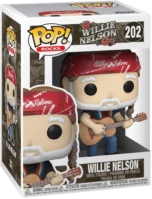 Pop Rocks Willie Nelson 3.75 Inch Action Figure - Willie Nelson #202
