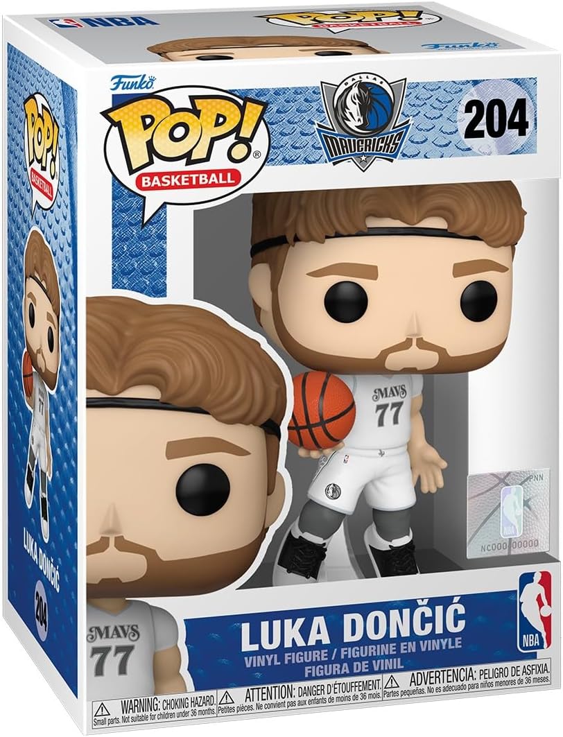 Pop Sports NBA Basketball 3.75 Inch Action Figure Mavericks - Luka Doncic #204