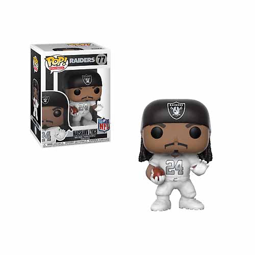 Pop Sports NFL Football 3.75 Inch Action Figure - Marshawn Lynch #77