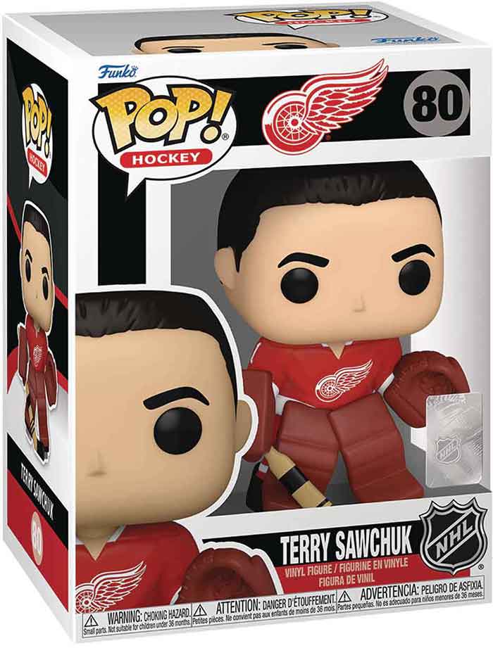 Pop Sports NHL Hockey 3.75 Inch Action Figure - Terry Sawchuk #80
