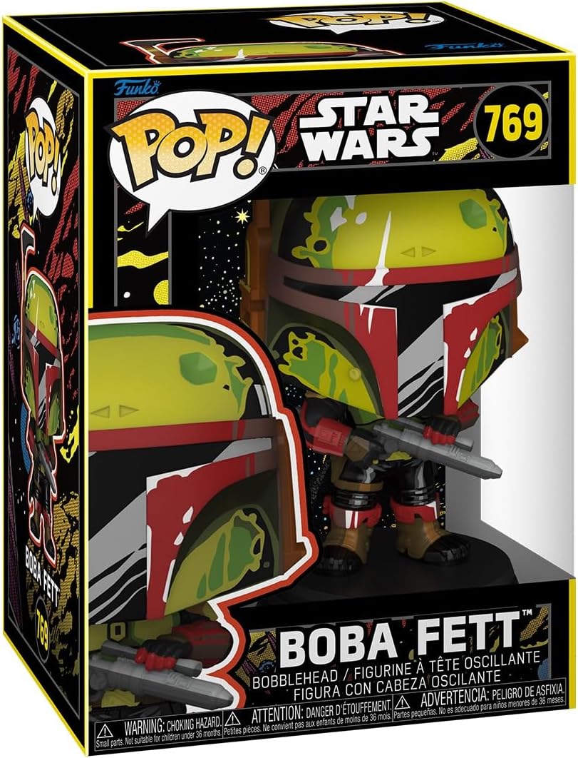 Pop Star Wars 3.75 Inch Action Figure - Boba Fett (Retro) #769