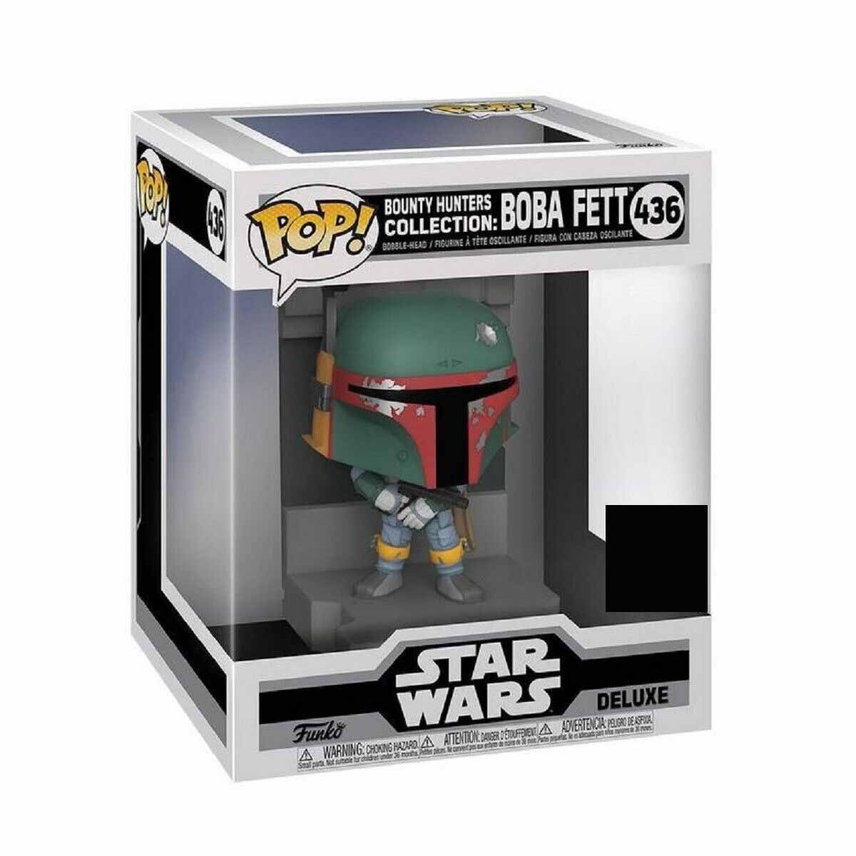 Pop Star Wars 3.75 Inch Action Figure Deluxe Exclusive - Boba Fett Bounty Hunters #436