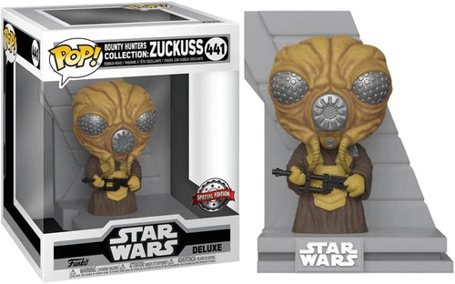 Pop Star Wars 3.75 Inch Action Figure Deluxe Exclusive - Zuckuss Bounty Hunters #441