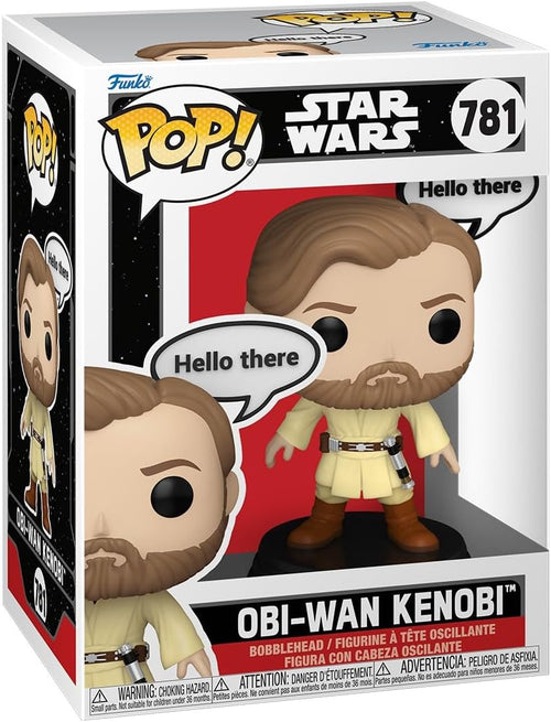 Pop Star Wars 3.75 Inch Action Figure - Hello There OBI-Wan Kenobi #781