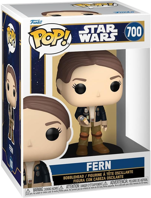 Pop Star Wars Skeleton Crew 3.75 Inch Action Figure - Fern #700 (Sub-Standard Packaging)