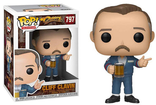 Pop Television 3.75 Inch Action Figure Cheers - Cliff Clavin #797