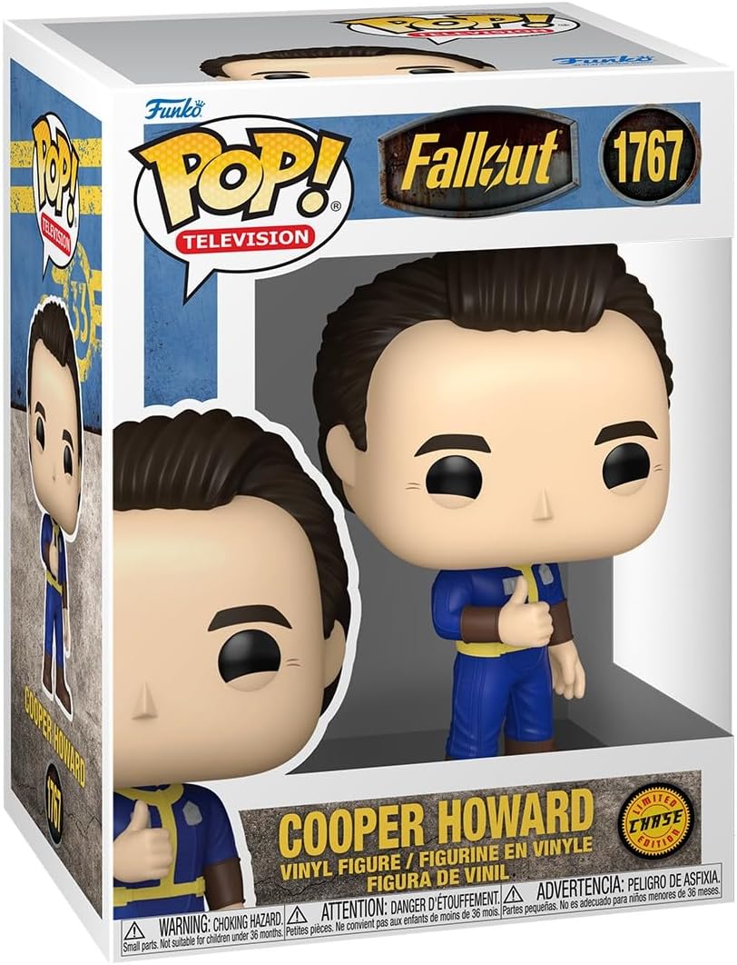 Pop Television Fallout 3.75 Inch Action Figure Exclusive - Cooper Howard #1767 chase