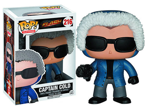 Pop Television 3.75 Inch Action Figure Flash - Captain Cold #216  (Sub Standard Packaging)