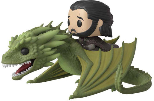 Pop Television 3.75 Inch Action Figure Game Of Thrones - Jon Snow with Rhaegal (Sub-Standard Packaging)