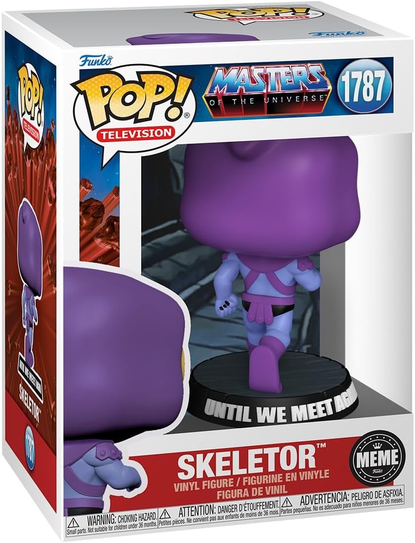 Pop Television Masters Of The Universe 3.75 Inch Action Figure - Skeletor #1787