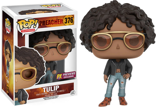 Pop Television 3.75 Inch Action Figure Preacher - Tulip #376 Exclusive
