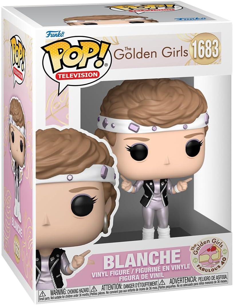Pop Television The Golden Girls 3.75 Inch Action Figure 40th Anniversary - Blanche #1683