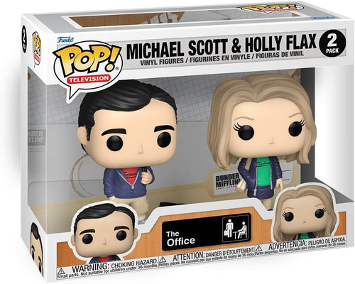 Pop Television The Office 3.75 Inch Action Figure 2-Pack - Michael Scott & Holly Flax