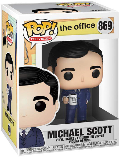 Pop Television 3.75 Inch Action Figure The Office - Michael Scott #869