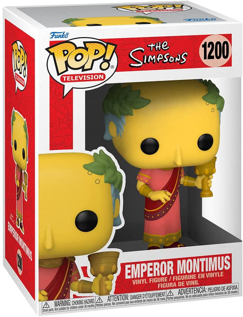 Pop Television The Simpsons 3.75 Inch Action Figure - Emperor Montimus #1200