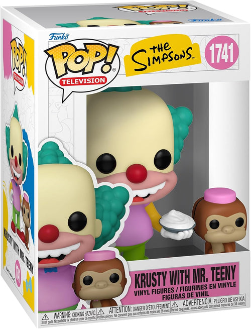 Pop Television The Simpsons 3.75 Inch Action Figure - Krusty with Mr. Teeny #1741