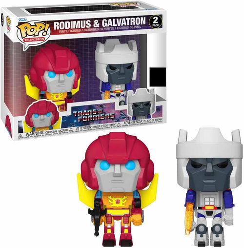 Pop Television Transformers 3.75 Inch Action Figure 2-Pack Exclusive - Rodimus & Galvatron
