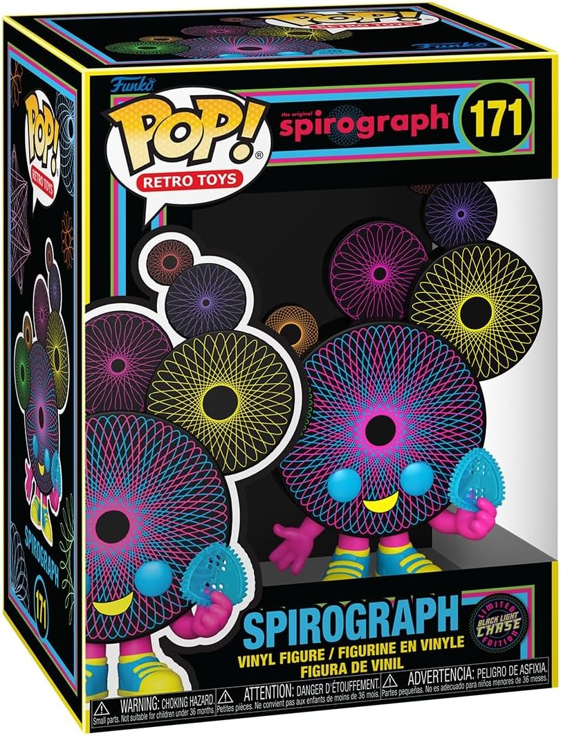Pop Retro Toys Spirograph 3.75 Inch Action Figure Exclusive - Spirograph #171 Chase