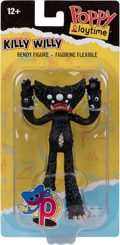 Poppy Playtime 4.5 Inch Action Figure Bendable Basic - Killy Willy