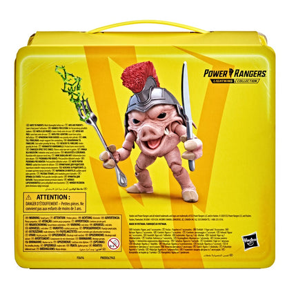 Power Rangers Lightning Collection 6 Inch Action Figure Exclusive- Pudgy Pig Lunchbox