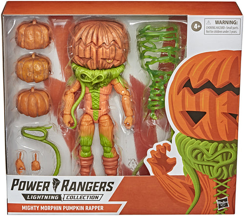 Power Rangers Lightning Collection 6 Inch Action Figure Wave 1 Deluxe - Pumpkin Rapper (Shelf Wear Packaging)