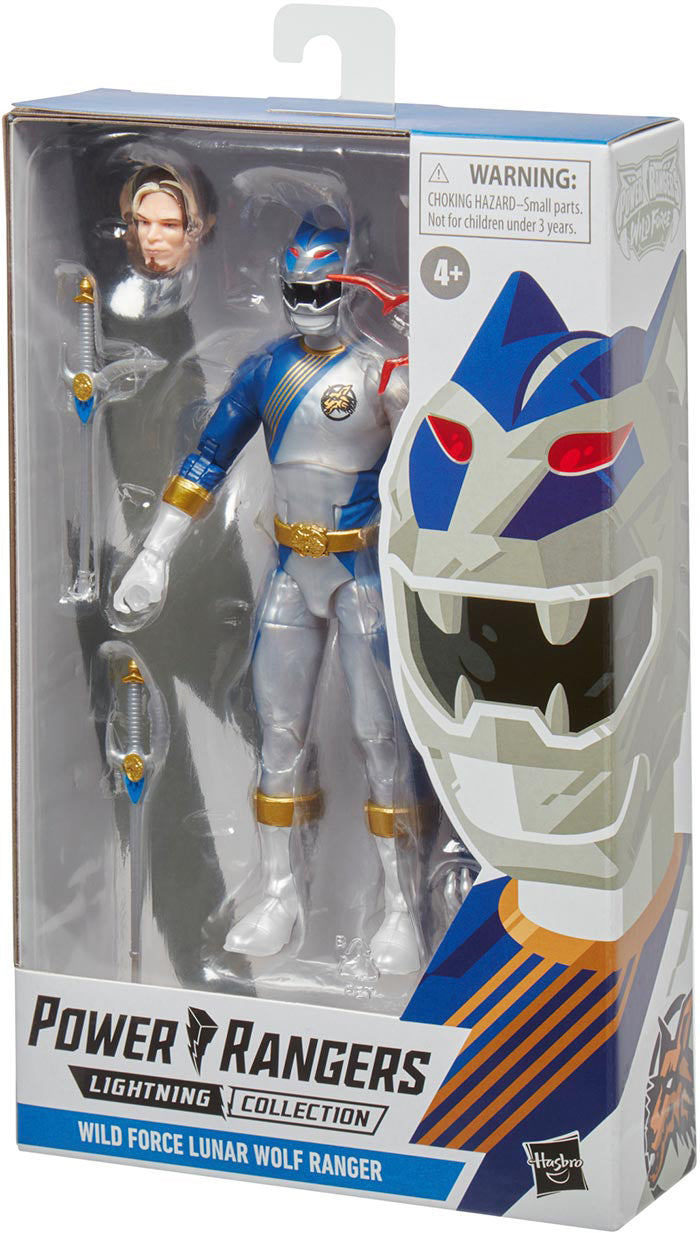 Power Rangers Lightning Collection 6 Inch Action Figure Wave 11 - Wild Force Lunar Wolf Ranger
