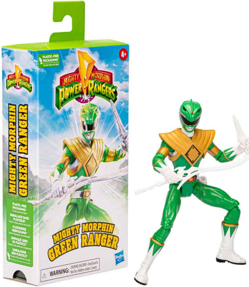 Power Rangers Mighty Morphin 6 Inch Action Figure VHS Exclusive - Green Ranger