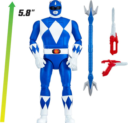 Power Rangers Re-Ignition 6 Inch Action Figure Auto Morphin - Blue Ranger