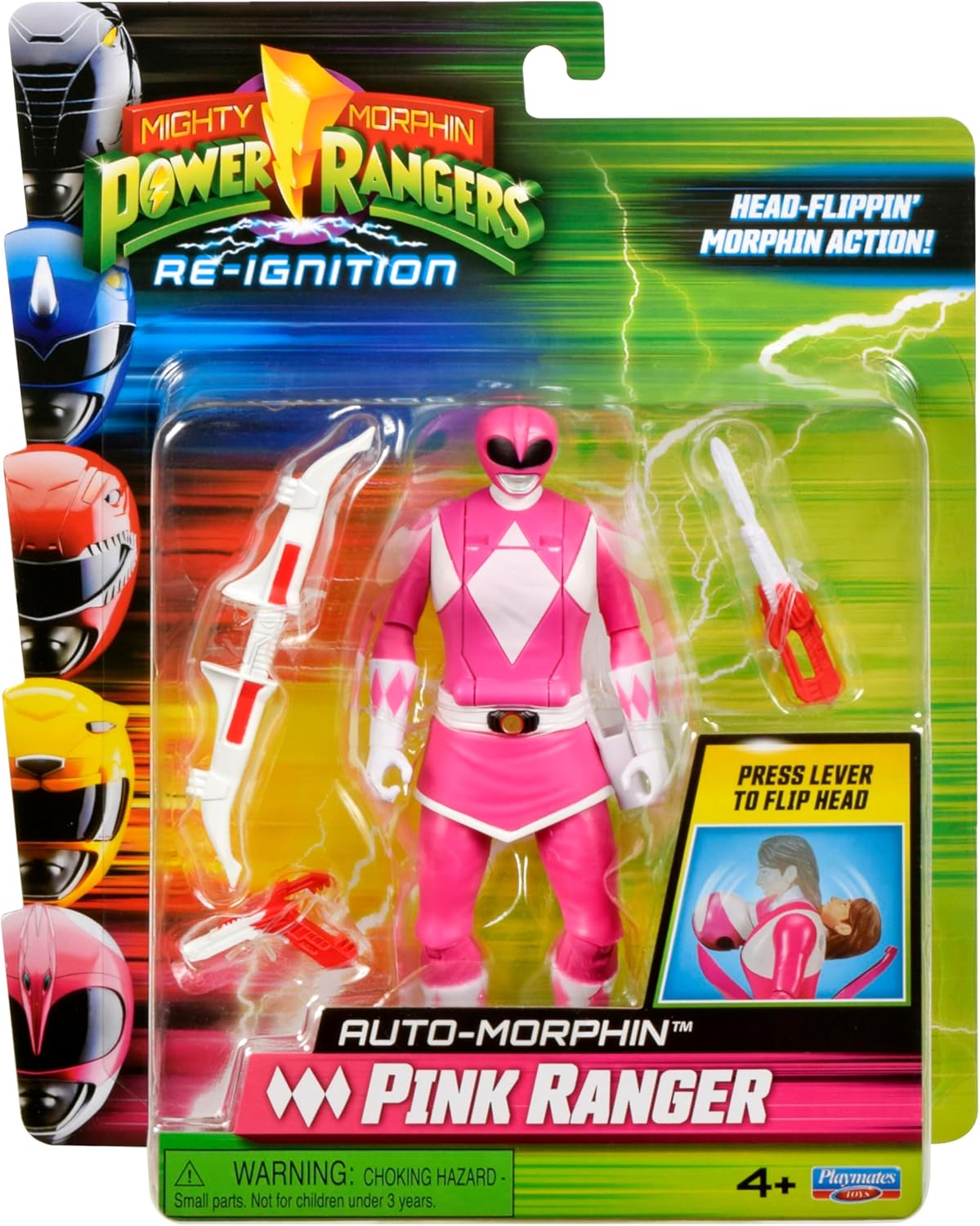 Power Rangers Re-Ignition 6 Inch Action Figure Auto Morphin - Pink Ranger