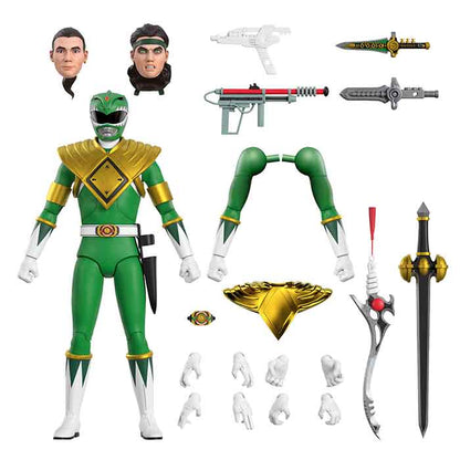 Power Rangers 8 Inch Action Figure Ultimates - Green Ranger
