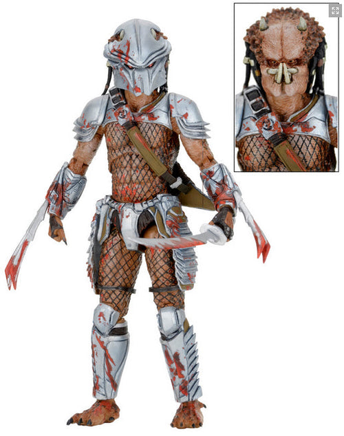 Predator 7 Inch Action Figure Series 18 - Hornhead Predator (Shelf Wear Packaging)
