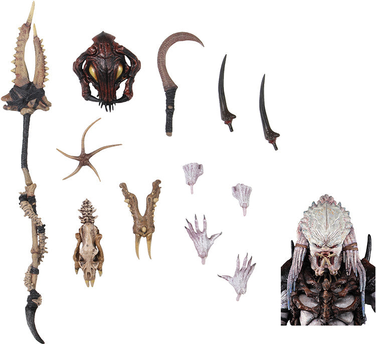 Predator 7 Inch Action Figure Ultimate Series - Alpha Predator (Shelf Wear Packaging)