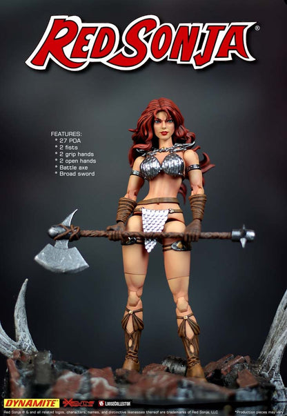 Red Sonja Comics 6 Inch Action Figure 1/12 Scale - Red Sonja