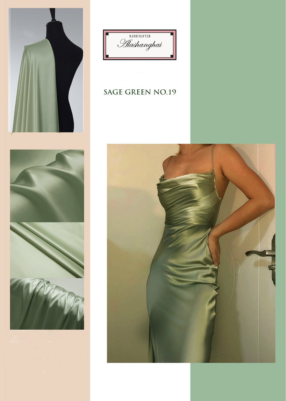 Rhiannon Mulberry Silk Gown
