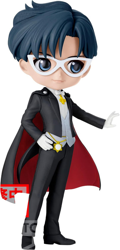 Sailor Moon Pretty Guardian 5 Inch Static Figure Q-Posket - Tuxedo Mask Ver A
