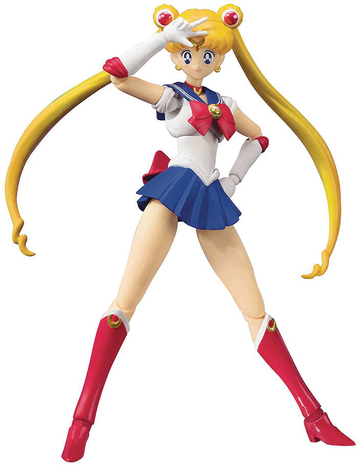 Sailor Moon Pretty Guardian 6 Inch Action Figure S.H. Figuarts - Sailor Moon Animation Color Edition