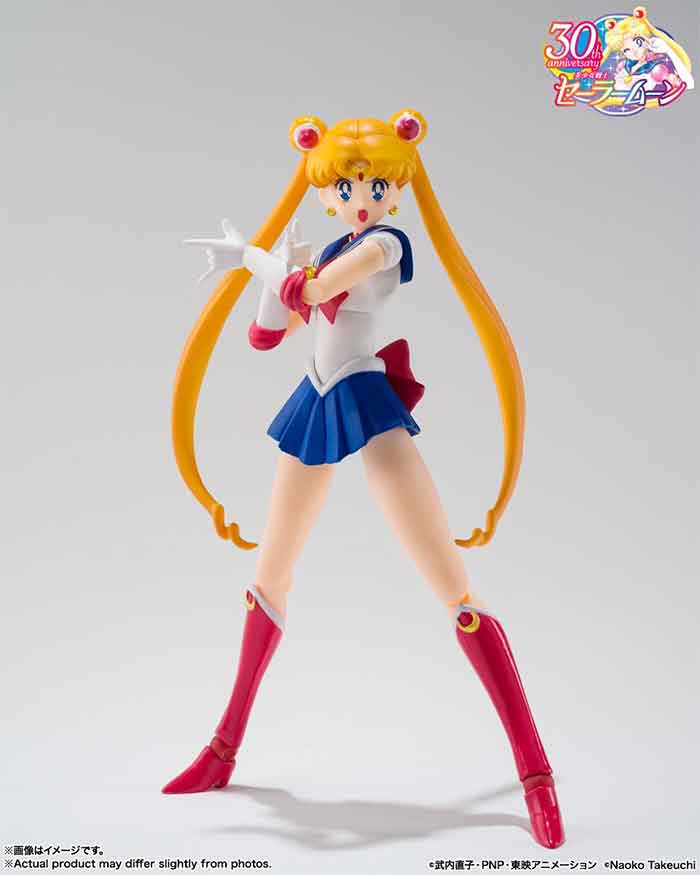 Sailor Moon 6 Inch Action Figure S.H. Figuarts Best Selection - Sailor Moon Animation Color Edition