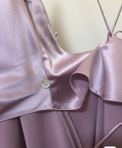 SAMPLE SALE * Xenia Wrap Silk Dress