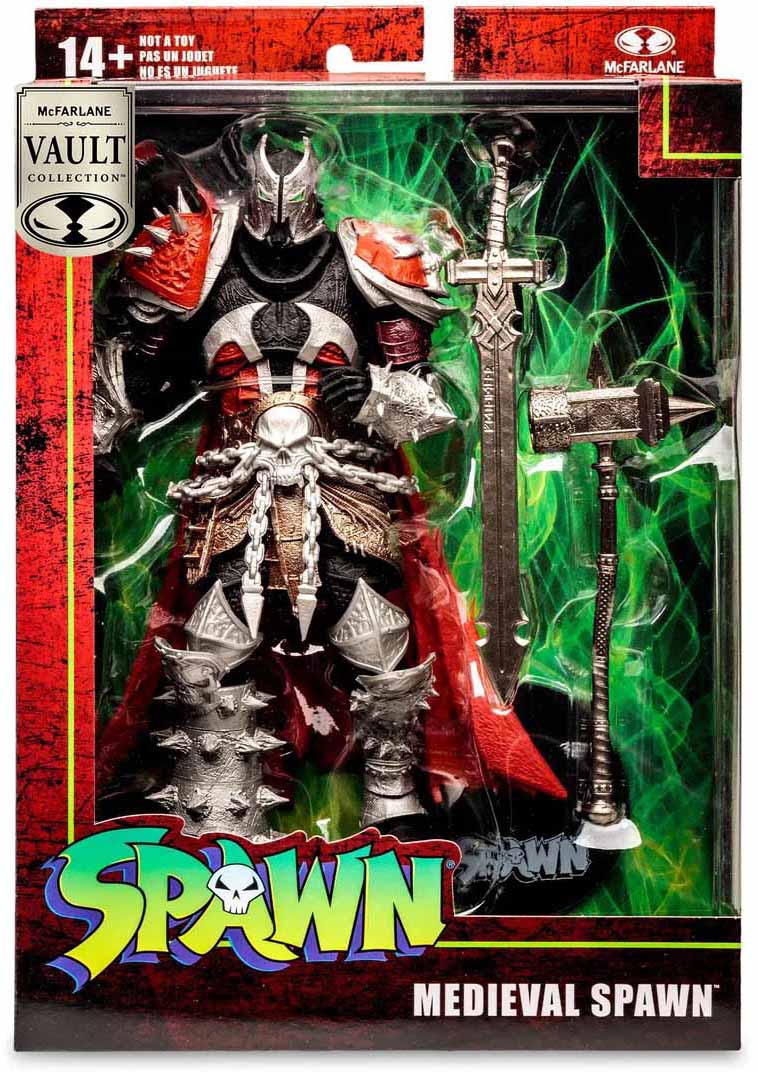 Spawn 7 Inch Action Figure Vault Collection - Medieval Spawn