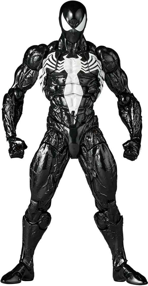 Spider-Man Amazing Yamaguchi 6 Inch Action Figure Revoltech - Symbiote Spider-Man (Pre-Order Ships June 2027)
