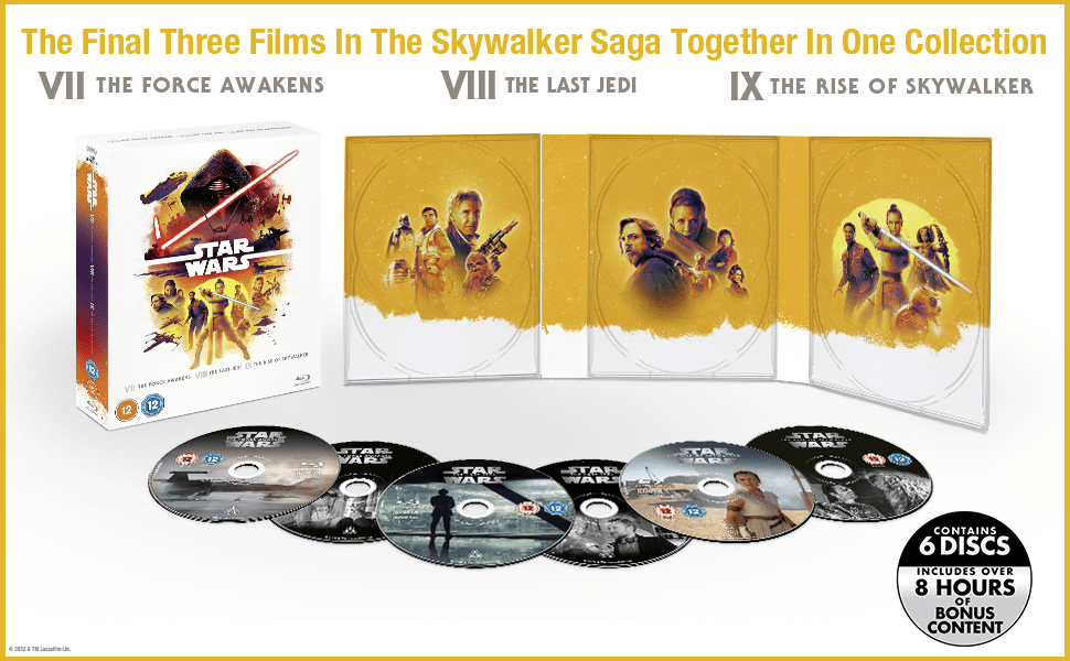 Star Wars Trilogy: Episode VII VIII IX [Blu-ray]