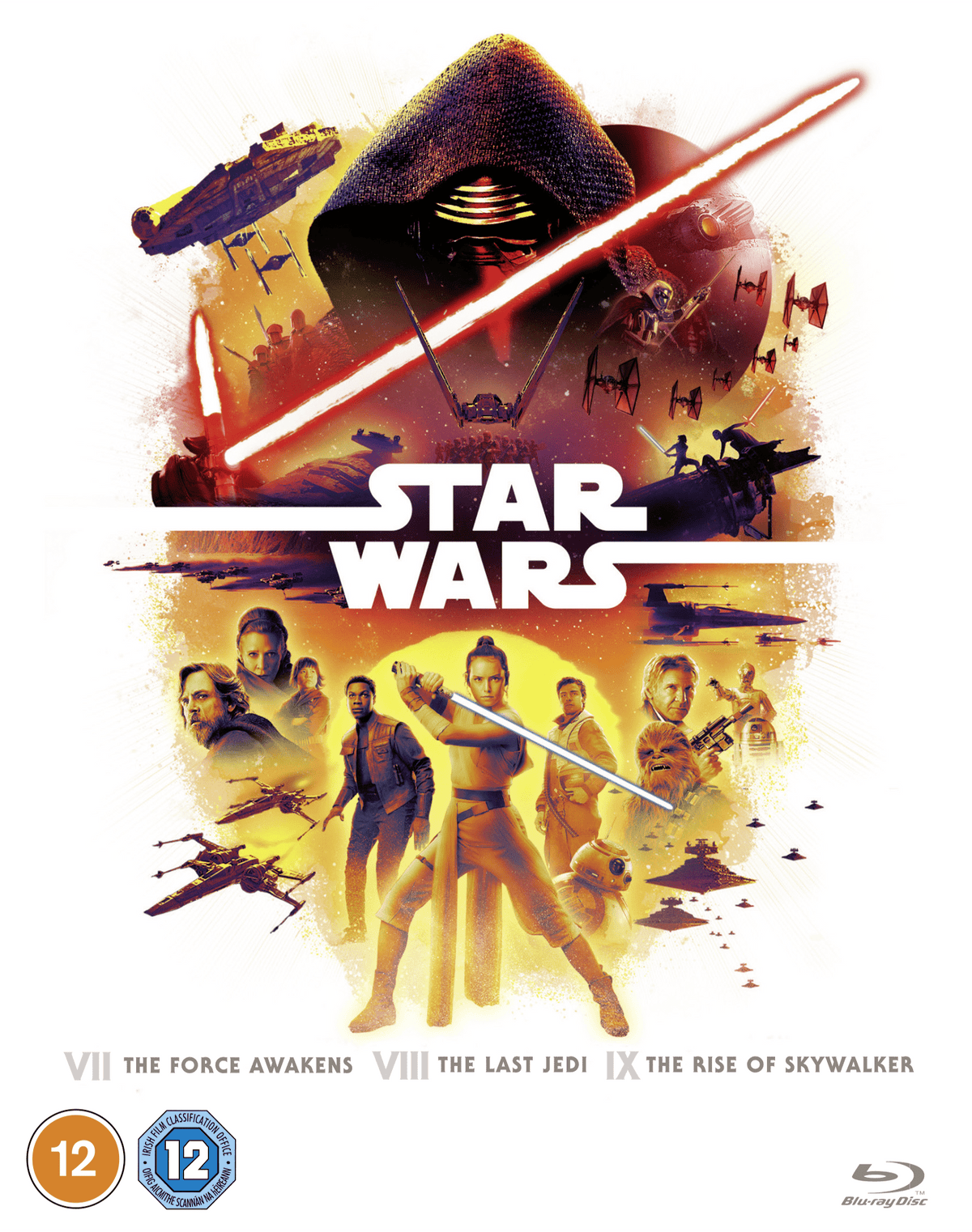 Star Wars Trilogy: Episode VII VIII IX [Blu-ray]